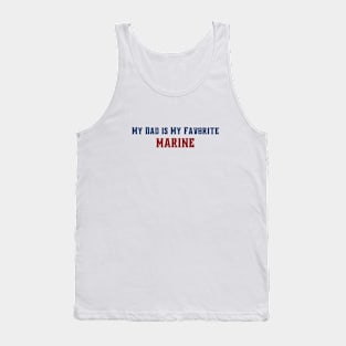 Marine Corps Dad Tank Top